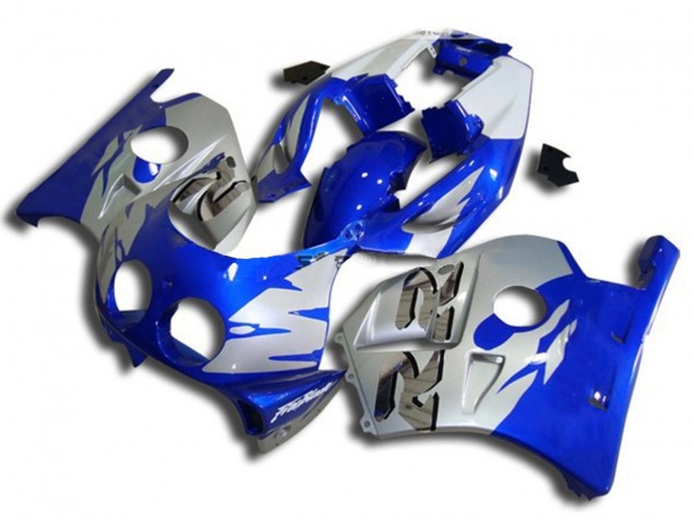 1990-1998 Blausilber & Weiß Honda CBR250RR Motorrad Verkleidungen 1990-1998 Blausilber & Weiß Honda CBR250RR Motorrad Verkleidungen