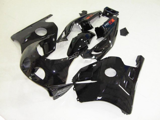 1990-1998 Schwarz Glänzend Honda CBR250RR Motorrad Verkleidungen 1990-1998 Schwarz Glänzend Honda CBR250RR Motorrad Verkleidungen