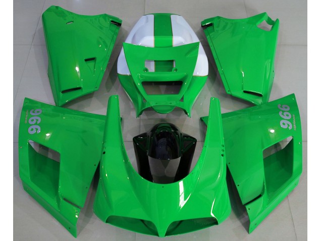 1993-2005 Glänzend Grün Ducati 996 748 916 998 Motorrad Verkleidungen