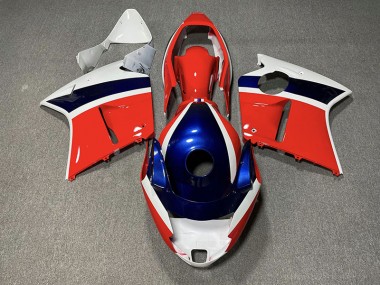 1996-2007 Blaurot & Weiß Honda CBR1100XX Motorrad Verkleidungen