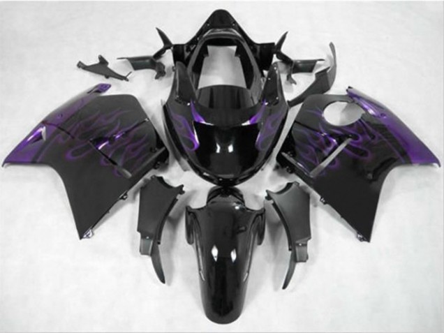 1996-2007 Dunkelviolett Flame Honda CBR1100XX Motorrad Verkleidungen 1996-2007 Dunkelviolett Flame Honda CBR1100XX Motorrad Verkleidungen