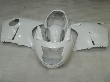 1996-2007 Glänzend Weiß Honda CBR1100XX Motorrad Verkleidungen