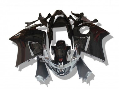 1996-2007 Glänzend Schwarz & Rot Honda CBR1100XX Motorrad Verkleidungen