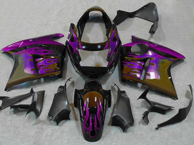 1996-2007 Lila Flamme Honda CBR1100XX Motorrad Verkleidungen