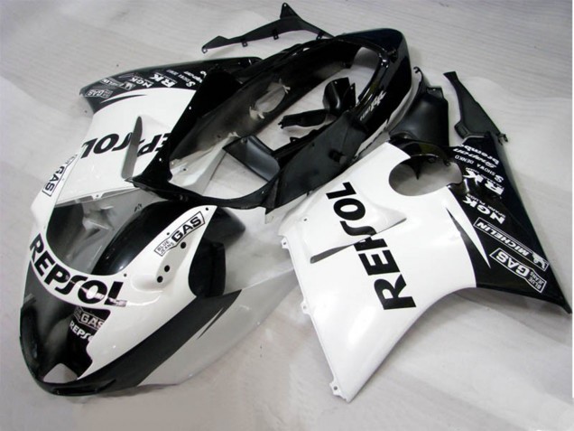 1996-2007 Schwarz Weiß Repsol Honda CBR1100XX Motorrad Verkleidungen 1996-2007 Schwarz Weiß Repsol Honda CBR1100XX Motorrad Verkleidungen