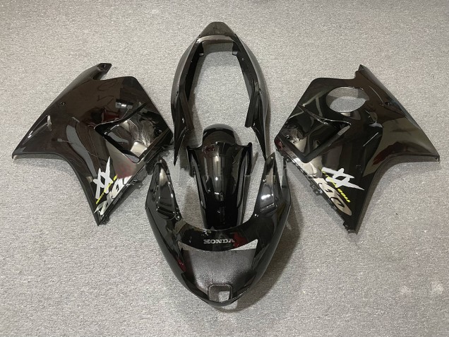 1996-2007 Schwarz & Silber Honda CBR1100XX Motorrad Verkleidungen