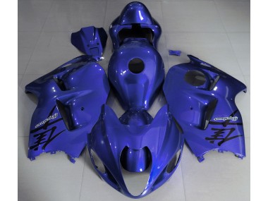 1997-2007 Glänzend Blau Suzuki GSXR 1300 Motorrad Verkleidungen