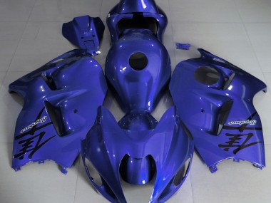 1997-2007 Glänzend Blau Suzuki GSXR 1300 Motorrad Verkleidungen