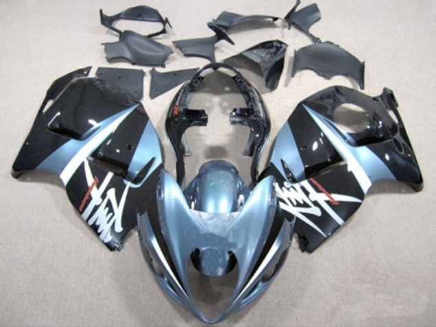 1997-2007 Hellblau & Schwarz Suzuki GSXR 1300 Motorrad Verkleidungen
