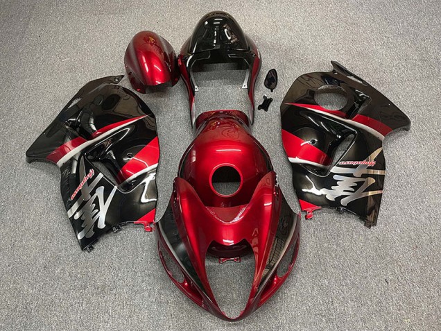 1997-2007 Kastanienbraun & Schwarz Suzuki GSXR 1300 Motorrad Verkleidungen 1997-2007 Kastanienbraun & Schwarz Suzuki GSXR 1300 Motorrad Verkleidungen