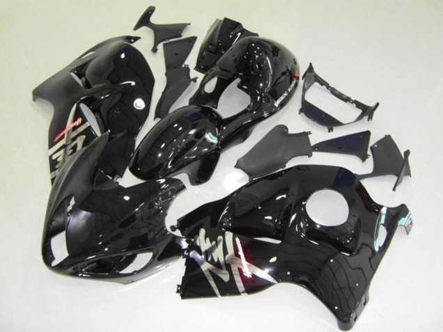 1997-2007 Schwarz Glänzend Suzuki GSXR 1300 Motorrad Verkleidungen