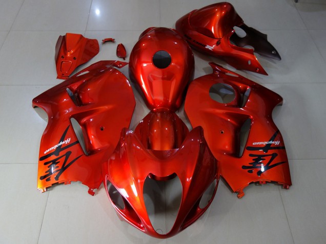1997-2007 Spezial Orange Suzuki GSXR 1300 Motorrad Verkleidungen 1997-2007 Spezial Orange Suzuki GSXR 1300 Motorrad Verkleidungen