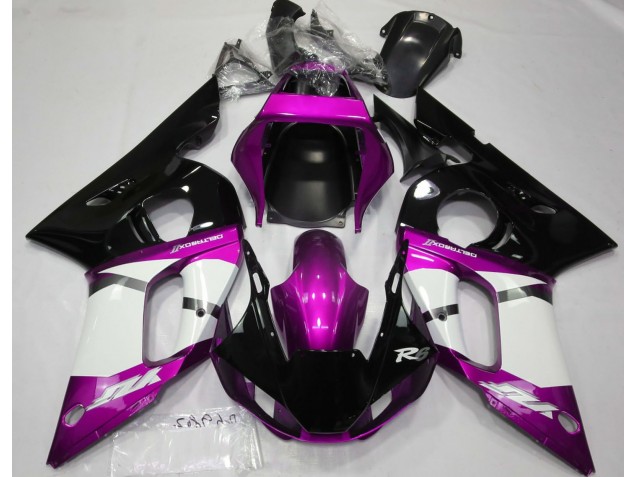 1998-2002 Metallic Rosa Yamaha R6 Motorrad Verkleidungen