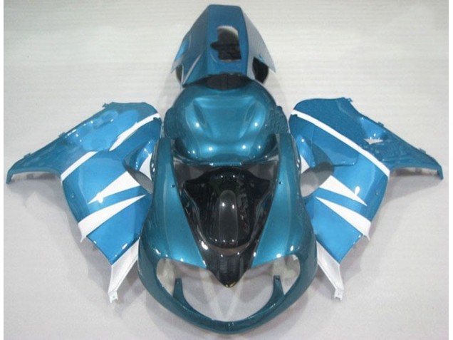 1998-2003 Glänzend Hellblau Suzuki TL1000R Motorrad Verkleidungen