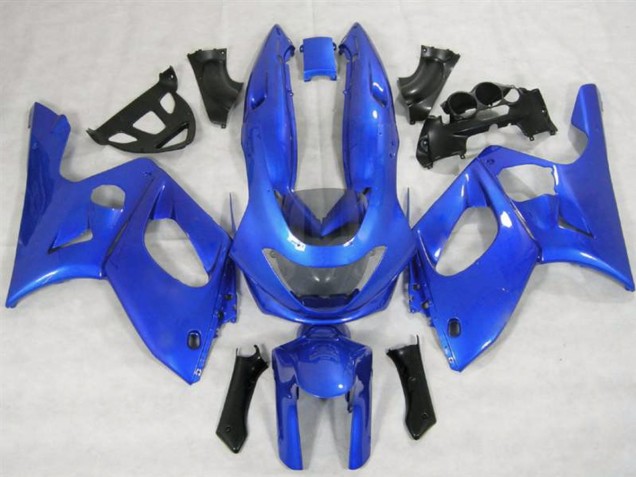 1998-2007 Glänzend Blau Vibrant Yamaha YZF600 Motorrad Verkleidungen