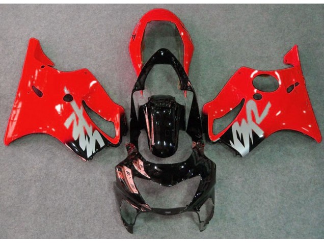1999-2000 Rot Glänzend Honda CBR600 F4 Motorrad Verkleidungen