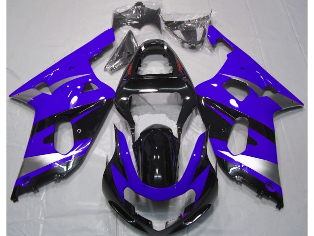 2001-2003 Blau OEM Stil Suzuki GSXR 600-750 Motorrad Verkleidungen