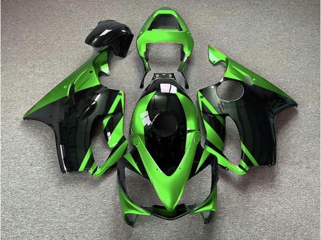 2001-2003 Glänzend Grün & Schwarz Honda CBR600 F4i Motorrad Verkleidungen 2001-2003 Glänzend Grün & Schwarz Honda CBR600 F4i Motorrad Verkleidungen