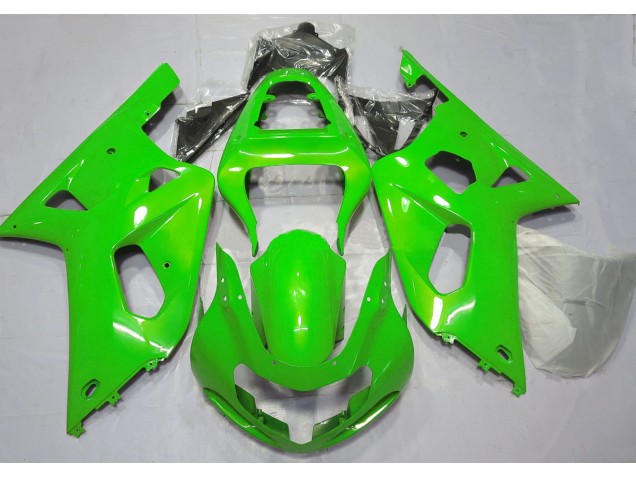 2001-2003 Hellgrün Suzuki GSXR 600-750 Motorrad Verkleidungen