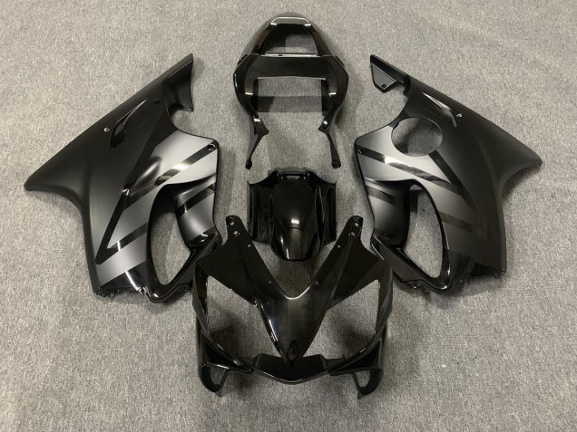 2001-2003 Matt & Glänzend Schwarz Honda CBR600 F4i Motorrad Verkleidungen 2001-2003 Matt & Glänzend Schwarz Honda CBR600 F4i Motorrad Verkleidungen