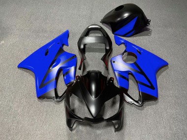 2001-2003 Matt Schwarz & Blau Honda CBR600 F4i Motorrad Verkleidungen