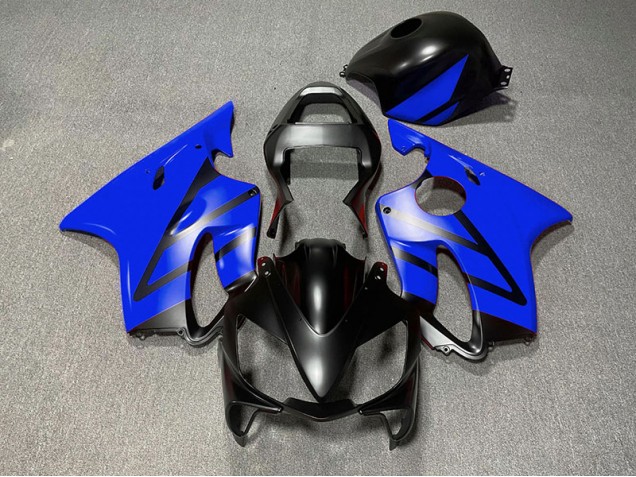 2001-2003 Matt Schwarz & Blau Honda CBR600 F4i Motorrad Verkleidungen