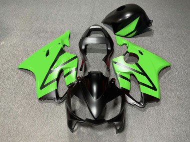 2001-2003 Matt Schwarz & Grün Honda CBR600 F4i Motorrad Verkleidungen