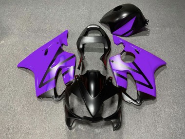 2001-2003 Matt Schwarz & Lila Honda CBR600 F4i Motorrad Verkleidungen