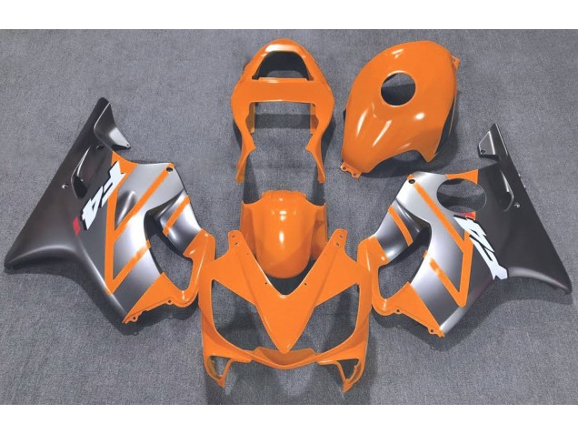 2001-2003 Orange & Matt Silber Honda CBR600 F4i Motorrad Verkleidungen 2001-2003 Orange & Matt Silber Honda CBR600 F4i Motorrad Verkleidungen