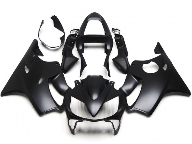 2001-2003 Schlichte Matt Schwarz Honda CBR600 F4i Motorrad Verkleidungen 2001-2003 Schlichte Matt Schwarz Honda CBR600 F4i Motorrad Verkleidungen