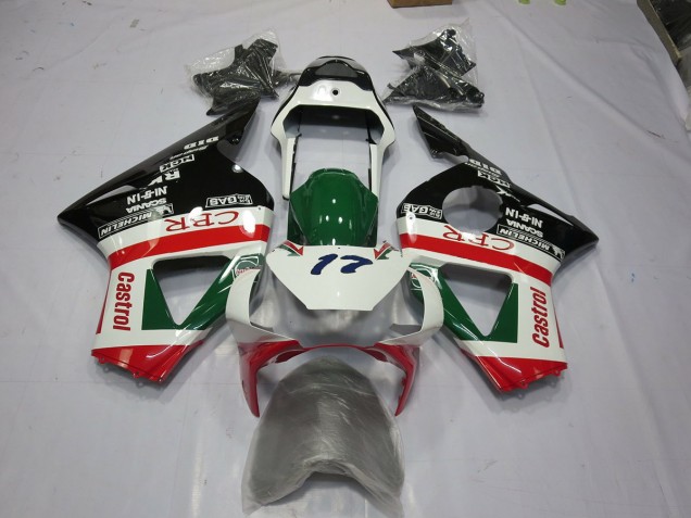 2002-2003 Castrol Honda CBR954RR Motorrad Verkleidungen