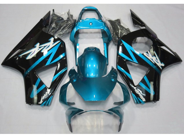 2002-2003 Elektrisches Hellblau Honda CBR954RR Motorrad Verkleidungen 2002-2003 Elektrisches Hellblau Honda CBR954RR Motorrad Verkleidungen