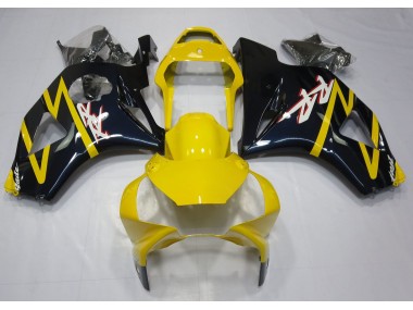 2002-2003 Gelb Schwarz Honda CBR954RR Motorrad Verkleidungen