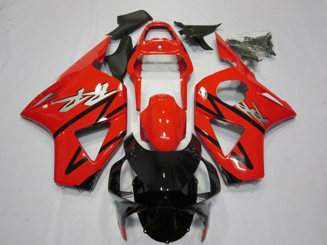 2002-2003 Rot & Schwarz Vorne Honda CBR954RR Motorrad Verkleidungen