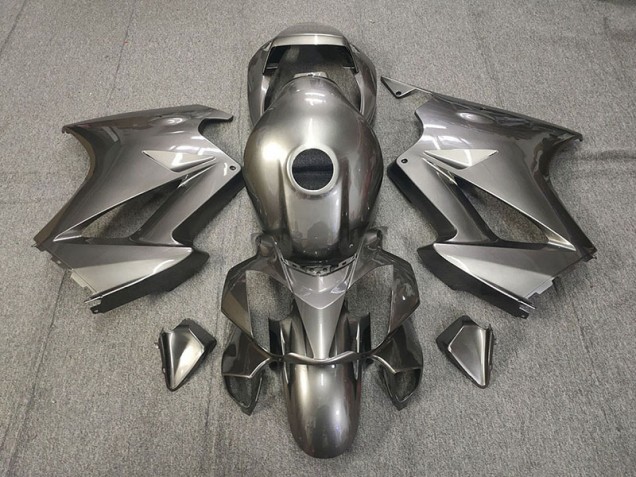 2002-2012 Glänzend Grau Honda VFR800 Motorrad Verkleidungen 2002-2012 Glänzend Grau Honda VFR800 Motorrad Verkleidungen