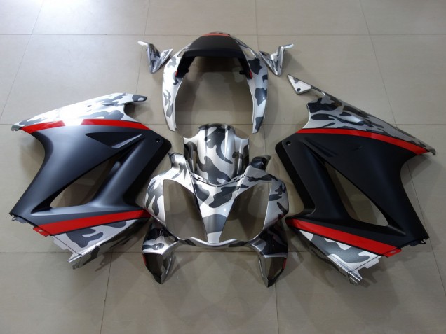 2002-2012 Matt & Tarnung Honda VFR800 Motorrad Verkleidungen 2002-2012 Matt & Tarnung Honda VFR800 Motorrad Verkleidungen