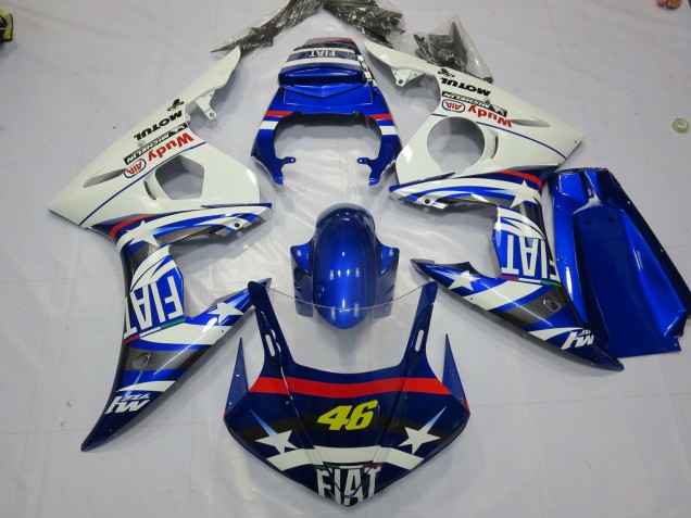 2003-2004 Fiat Stern Yamaha R6 Motorrad Verkleidungen