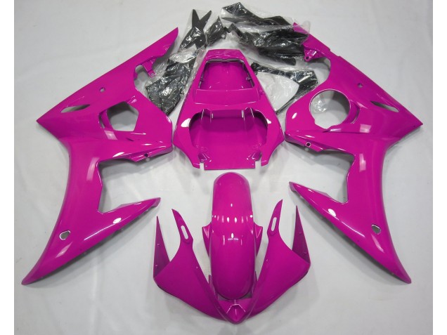 2003-2004 Glanzrosa Yamaha R6 Motorrad Verkleidungen