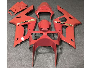 2003-2004 Grapefruit Kawasaki ZX6R Motorrad Verkleidungen