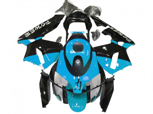 2003-2004 Hellblau Power Honda CBR600RR Motorrad Verkleidungen