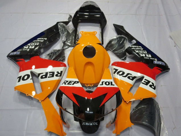 2003-2004 Klassisch Repsol Honda CBR600RR Motorrad Verkleidungen 2003-2004 Klassisch Repsol Honda CBR600RR Motorrad Verkleidungen
