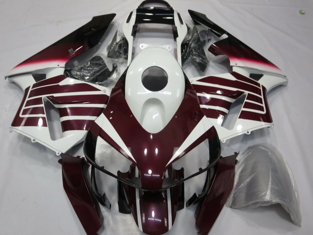 2003-2004 Lila & Weiß Honda CBR600RR Motorrad Verkleidungen 2003-2004 Lila & Weiß Honda CBR600RR Motorrad Verkleidungen
