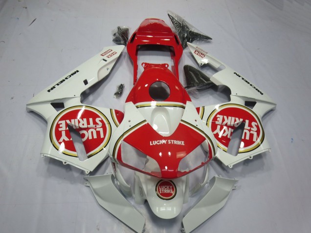 2003-2004 Lucky Strike Honda CBR600RR Motorrad Verkleidungen 2003-2004 Lucky Strike Honda CBR600RR Motorrad Verkleidungen