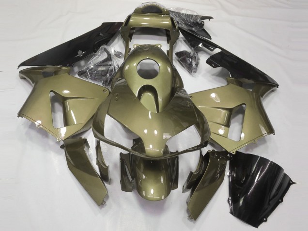 2003-2004 Oliv Glänzend Honda CBR600RR Motorrad Verkleidungen