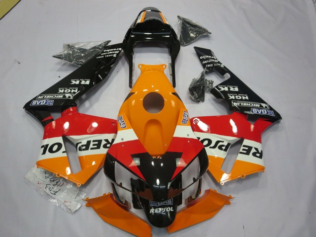 2003-2004 Repsol Klassischer Stil Honda CBR600RR Motorrad Verkleidungen 2003-2004 Repsol Klassischer Stil Honda CBR600RR Motorrad Verkleidungen