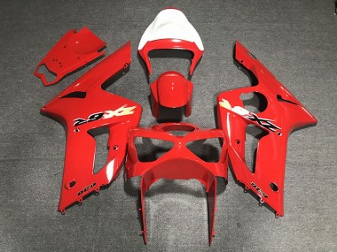 2003-2004 Rot 636 Kawasaki ZX6R Motorrad Verkleidungen