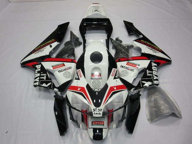 2003-2004 Rot Playboy Honda CBR600RR Motorrad Verkleidungen