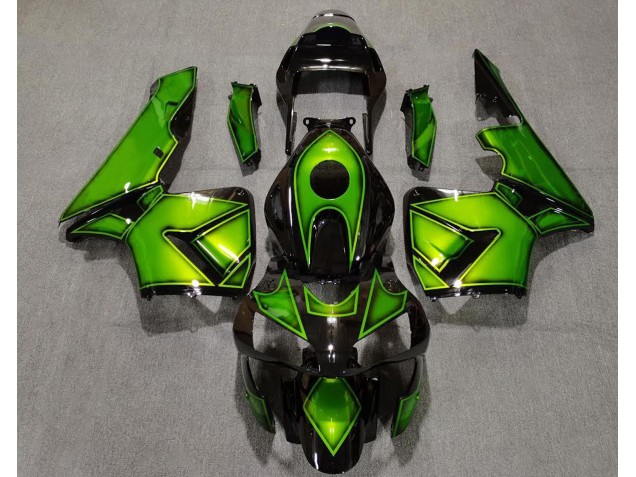 2003-2004 Spezial Design Grün Honda CBR600RR Motorrad Verkleidungen