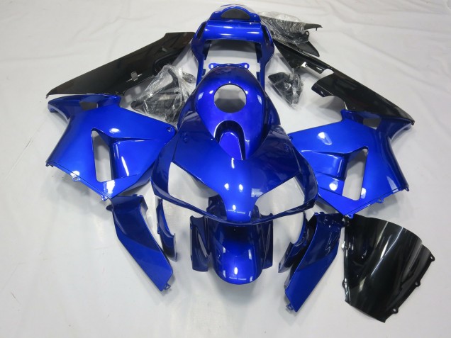 2003-2004 Tiefes Blau Honda CBR600RR Motorrad Verkleidungen