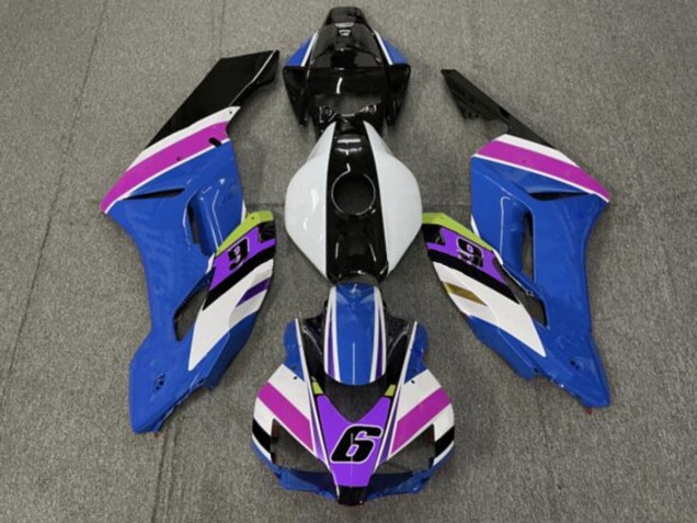 2004-2005 Blau & Schwarz Honda CBR1000RR Motorrad Verkleidungen